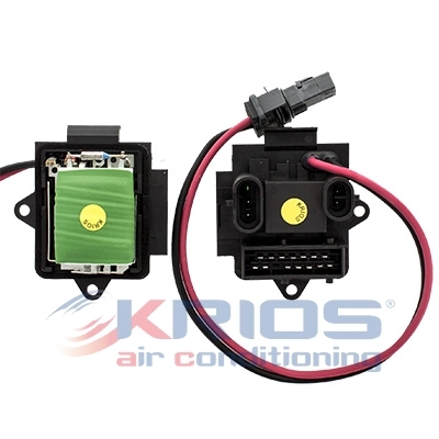 Resistor, interior blower